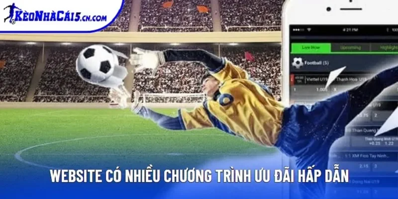 Website có nhiều chương trình ưu đãi hấp dẫn