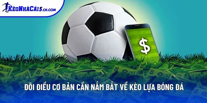 Đôi điều cơ bản cần nắm bắt về kèo lựa bóng đá