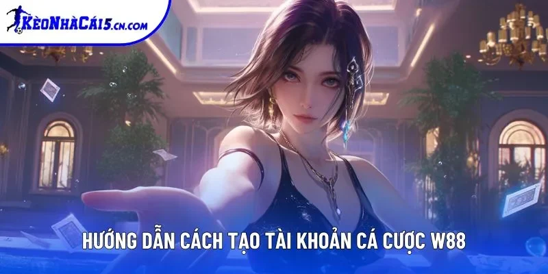 Hướng dẫn cách tạo tài khoản cá cược W88