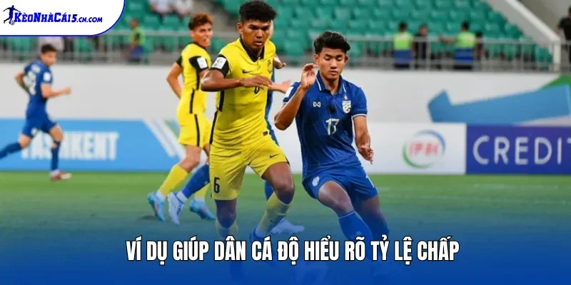 Ví dụ giúp dân cá độ hiểu rõ tỷ lệ chấp